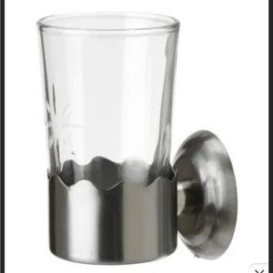 Lillholmen IKEA Bathroom Vanity Wall-mount Glass/Toothbrush Holder